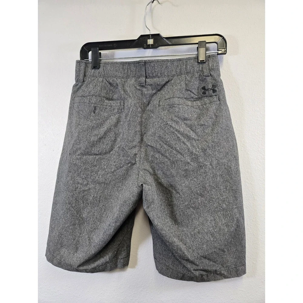 Under Armour HeatGear Golf Performance Athletic Shorts Grey 30